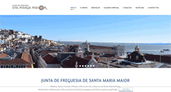 Desktop Screenshot of jf-santamariamaior.pt